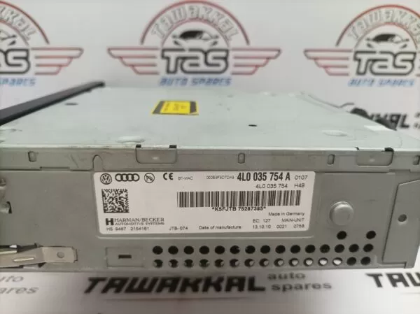Audi Q7 MMI 3G Multimedia Control Unit 4L0035754A - Image 4