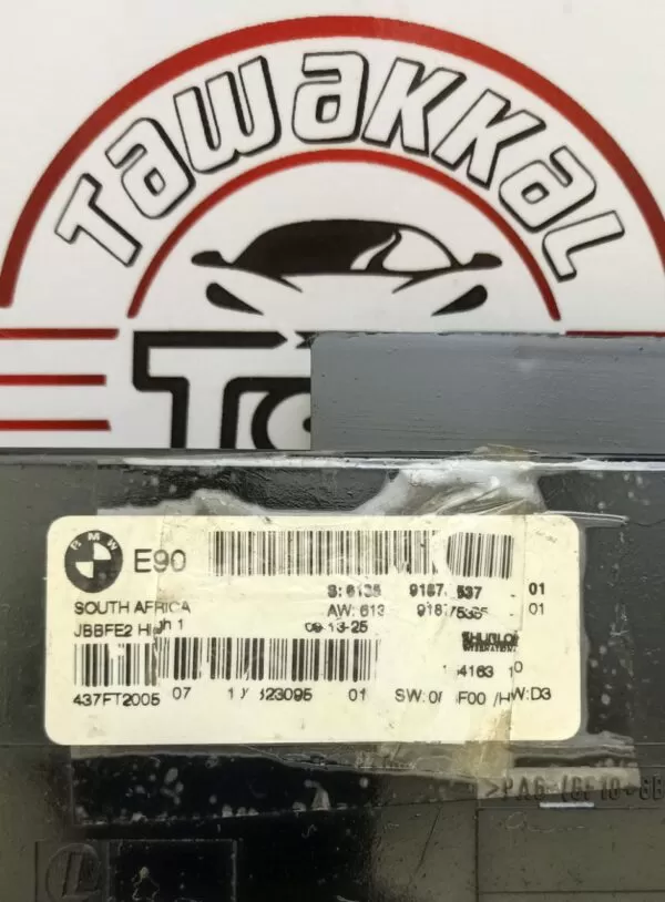 BMW E90 3 series 2006-20011 Body Control Module BCM 6135 9187537 - Image 3