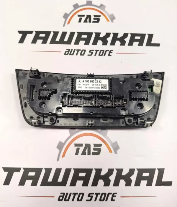  MERCEDES BENZ GL CLASS 166 AC PANEL CLIMATE CONTROL UNIT A1669002212 12-19                           - Image 5