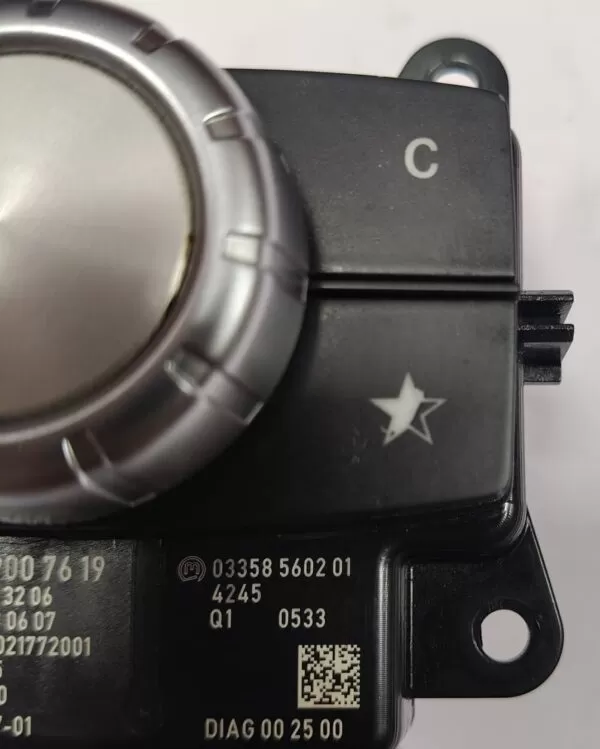 MERCEDES-E CLASS W212 MOUSE AUDIO MULTIMEDIA CONTROL SWITCH A2129007619 09-16                           - Image 3