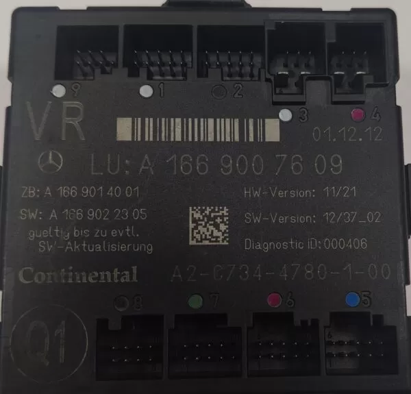    MERCEDES-BENZ GLA 250 FRONT LEFT SIDE DOOR CONTROL MODULE A1669007609 14-19 - Image 7