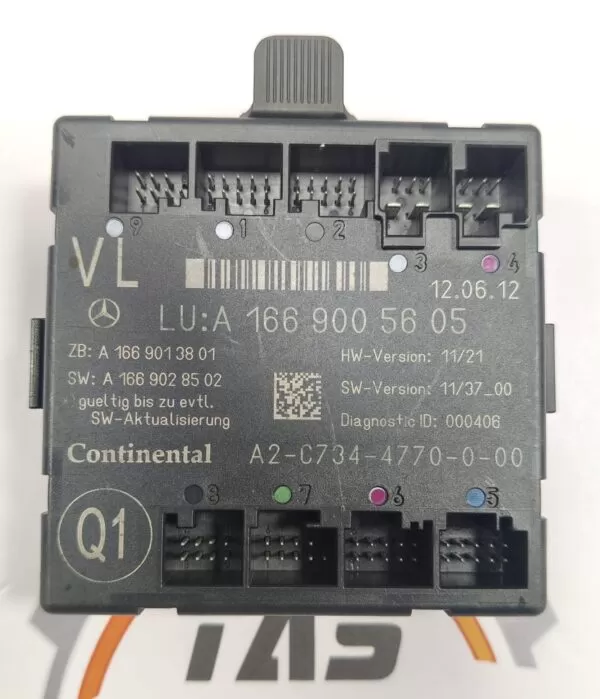 MERCEDES-BENZ GLA 250 FRONT LEFT SIDE DOOR CONTROL MODULE A1669005605 14-19
